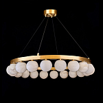 Люстра круглая с сферическими плафонами из натурального камня Phased Spheres варинант исполнения - 1 | Loft Concept в Кирове