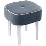 Квадратный мягкий пуф на белых ножках Winton Pouf Square варинант исполнения - 17 | Loft Concept в Кирове