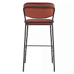 Стул барный с широкой полукруглой спинкой Chair Smooth Shapes варинант исполнения - 3 | Loft Concept в Кирове