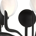 Люстра с плафонами в виде черно-белых дисков Ideal Shade Combination варинант исполнения - 1 | Loft Concept в Кирове