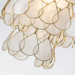 Подвесной светильник с декором из натуральной морской ракушки Iridescent Light варинант исполнения - 6 | Loft Concept в Кирове