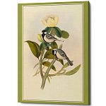 Постер на холсте с изображением птиц Blooming Birds Poster варинант исполнения - 10 | Loft Concept в Кирове