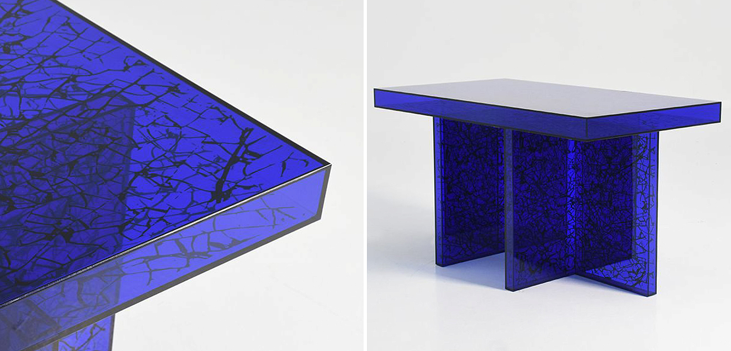 Кофейный стол Acrylic Blue Gerald Coffee Table Кофейный стол Acrylic Blue Gerald Coffee Table - Loft-Concept в Кирове