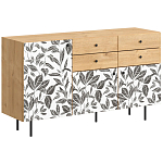 Буфет с принтом на дверцах Elise Cupboard варинант исполнения - 3 | Loft Concept в Кирове