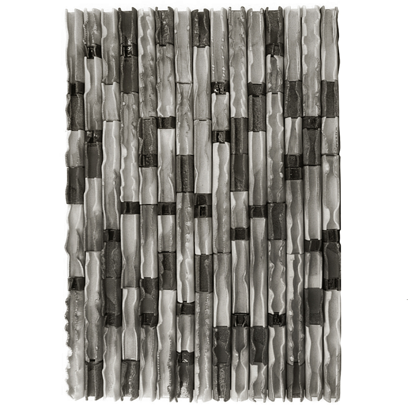 Фактурное Панно на стену Energy Flow Черный бетон Серый в Кирове | Loft Concept 