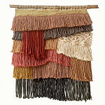 Текстильное Панно с бахромой варинант исполнения - 4 | Loft Concept в Кирове