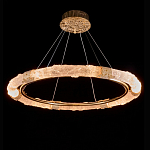 Люстра в форме кольца с золотым декором Warm Heavenly Light варинант исполнения - 2 | Loft Concept в Кирове