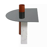 Дизайнерский журнальный стол с рельефным основанием Dutynor варинант исполнения - 1 | Loft Concept в Кирове