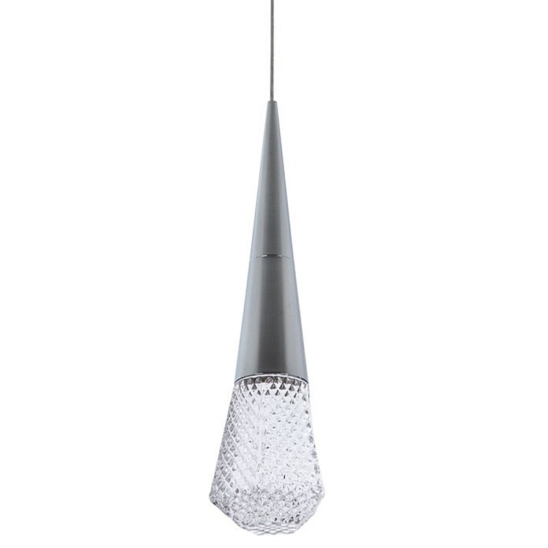 Подвесной светильник капля Acrylic Droplet Chrome Hanging Lamp Хром Прозрачный Подвесной светильник капля Acrylic Droplet Chrome Hanging Lamp Хром Прозрачный в Кирове | Loft Concept