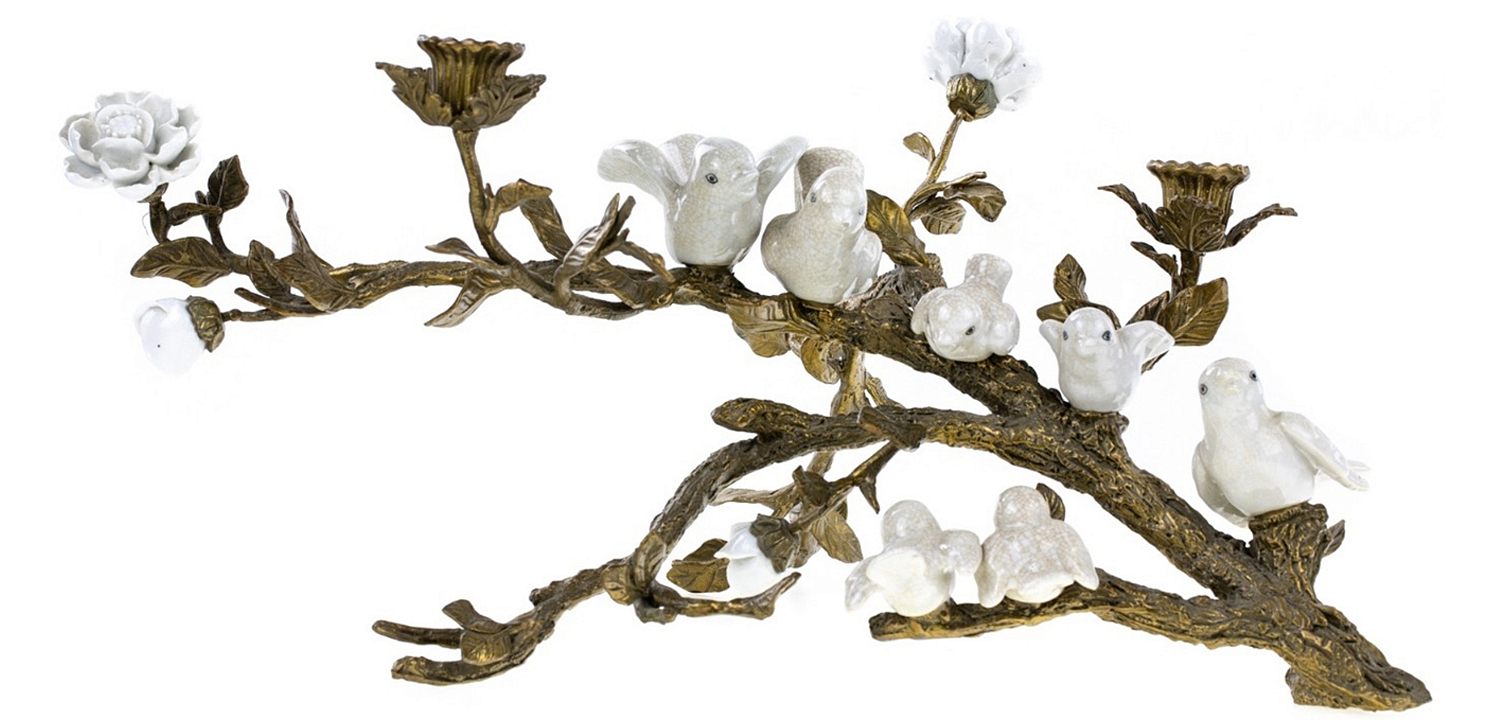 Подсвечник Bronze Branch Candlestick Подсвечник Bronze Branch Candlestick - Loft-Concept в Кирове