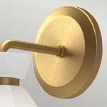 Бра с белым конусным плафоном из стекла Alora Mood варинант исполнения - 6 | Loft Concept в Кирове