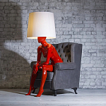 Лампа MANNEQUIN LAMP с абажуром девушка на кресле варинант исполнения - 4 | Loft Concept в Кирове