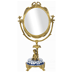 Настольное зеркало в бронзовой рамке Eden Garden варинант исполнения - 1 | Loft Concept в Кирове