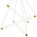 Светодиодная люстра Trumpet Tube Brass  варинант исполнения - 1 | Loft Concept в Кирове
