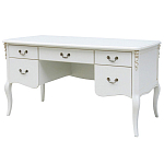 Письменный стол в стиле прованс Montmartre Provence White Desk варинант исполнения - 1 | Loft Concept в Кирове