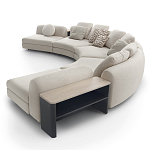 Большой угловой Диван California трансформер с приставными деревянными модулями   варинант исполнения - 2 | Loft Concept в Кирове