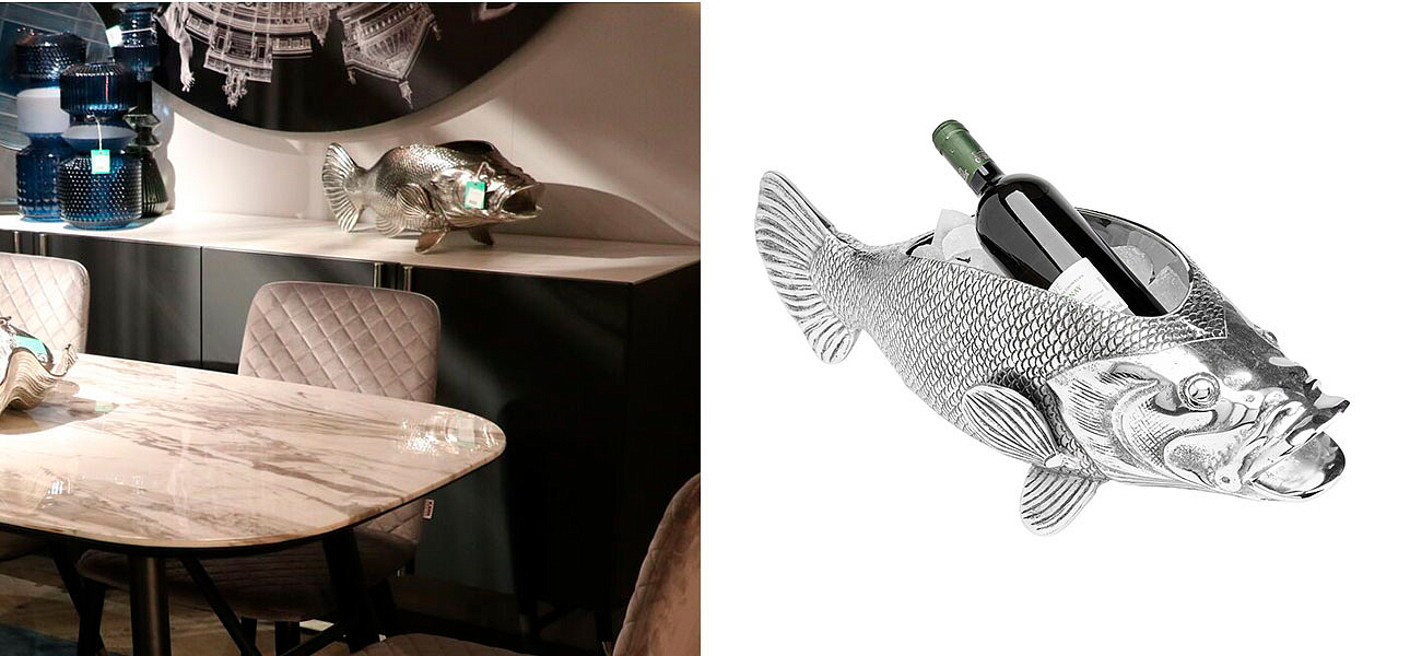Чаша серебряная Рыбка Silver Fish Чаша серебряная Рыбка Silver Fish - Loft-Concept в Кирове