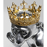 Статуэтка обезьяна в короне серебряная Golden Monkey варинант исполнения - 3 | Loft Concept в Кирове