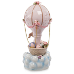 Статуэтка фарфоровая музыкальная Девочка на воздушном шаре Charming Statuette варинант исполнения - 1 | Loft Concept в Кирове