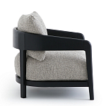 Кресло с каркасом из массива ясеня Deniaud Ash Grey Armchair варинант исполнения - 9 | Loft Concept в Кирове