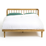 Кровать из массива дуба с пружинным блоком Mateta варинант исполнения - 2 | Loft Concept в Кирове