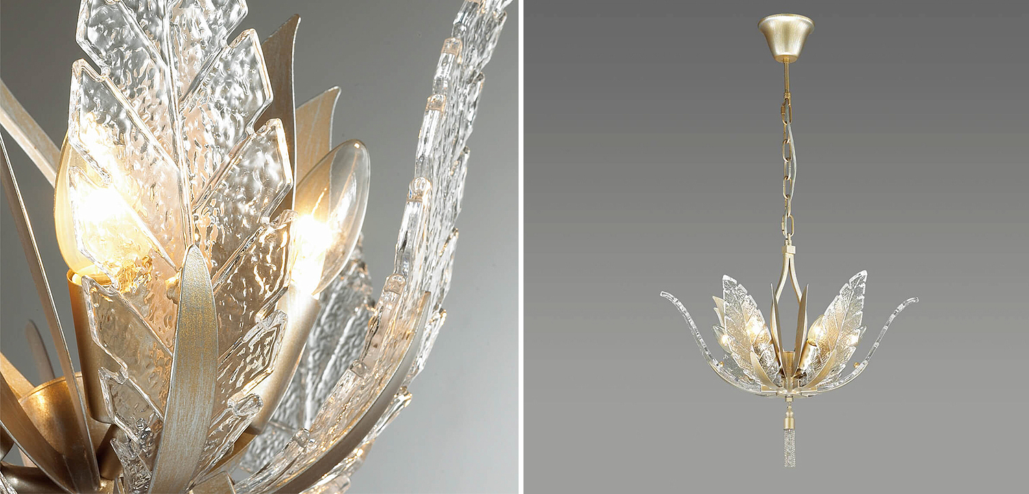 Люстра Glass Petals Chandelier 50 Люстра Glass Petals Chandelier 50 - Loft-Concept в Кирове
