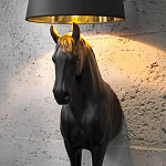 Horse Statue Floor Lamp Большой светильник Черная Лошадь варинант исполнения - 2 | Loft Concept в Кирове