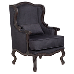 Кресло George Grand Armchair black velour варинант исполнения - 1 | Loft Concept в Кирове