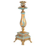 Подсвечник из фарфора с бронзовыми элементами Eden Garden варинант исполнения - 1 | Loft Concept в Кирове