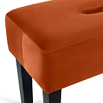 Мягкий  пуф на черных ножках Winton Pouf варинант исполнения - 16 | Loft Concept в Кирове