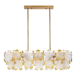 Люстра овальная с цветочными мотивами Light Floral Glow варинант исполнения - 3 | Loft Concept в Кирове