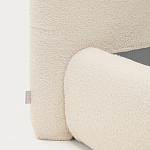 Кровать со съемным бежевым чехлом из ткани букле White Boucle Collection варинант исполнения - 4 | Loft Concept в Кирове