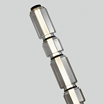 Торшер с дымчатым плафоном Jarrty варинант исполнения - 2 | Loft Concept в Кирове