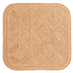 Ковер из джута квадратный с закругленными краями Atlas варинант исполнения - 1 | Loft Concept в Кирове