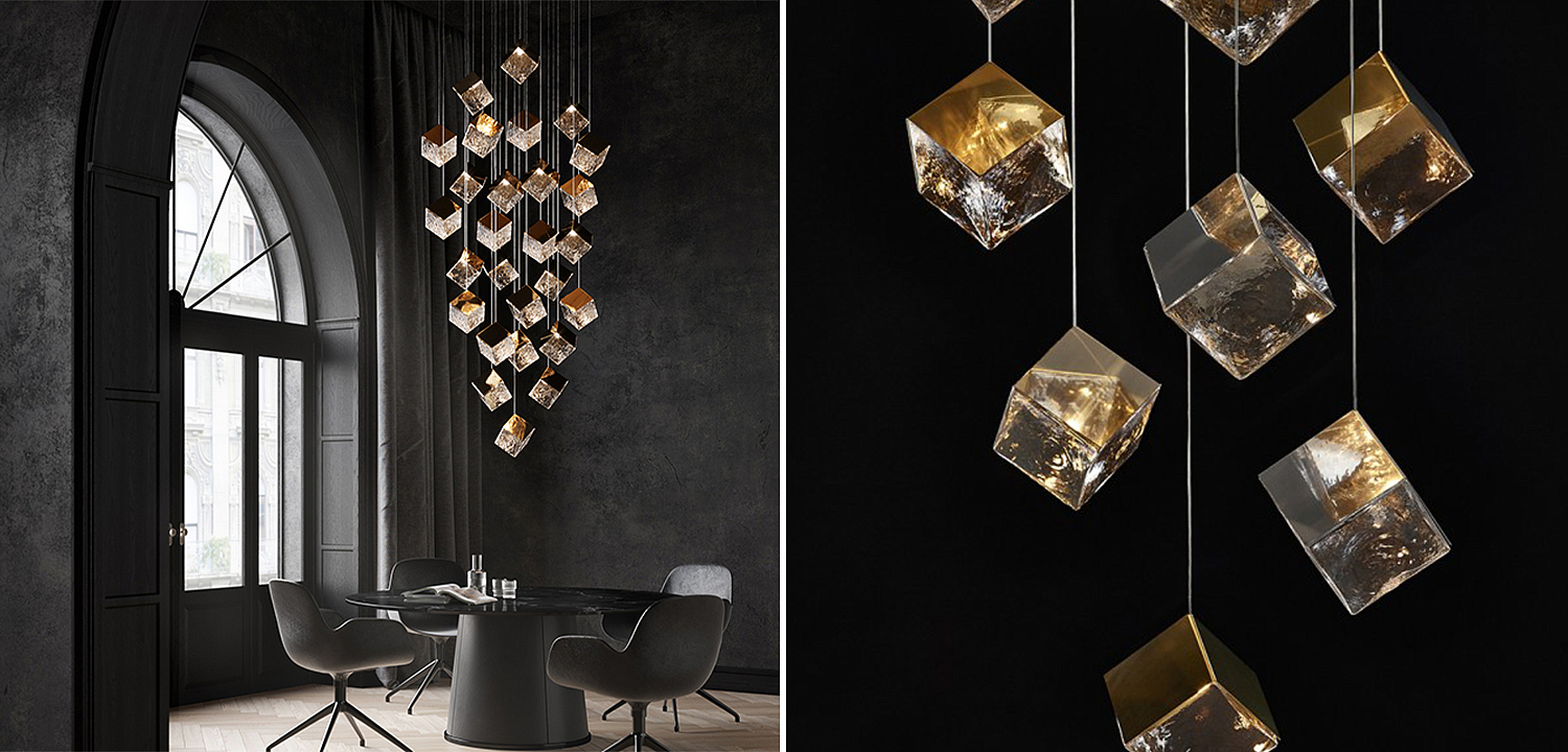 Люстра Pyrite Gold 26 Rectangle Люстра Pyrite Gold 26 Rectangle - Loft-Concept в Кирове