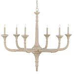 Люстра из дерева в форме подсвечника Coastal Aesthetics варинант исполнения - 1 | Loft Concept в Кирове