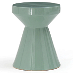 Приставной стол из керамики Manufacto Gray-green варинант исполнения - 1 | Loft Concept в Кирове