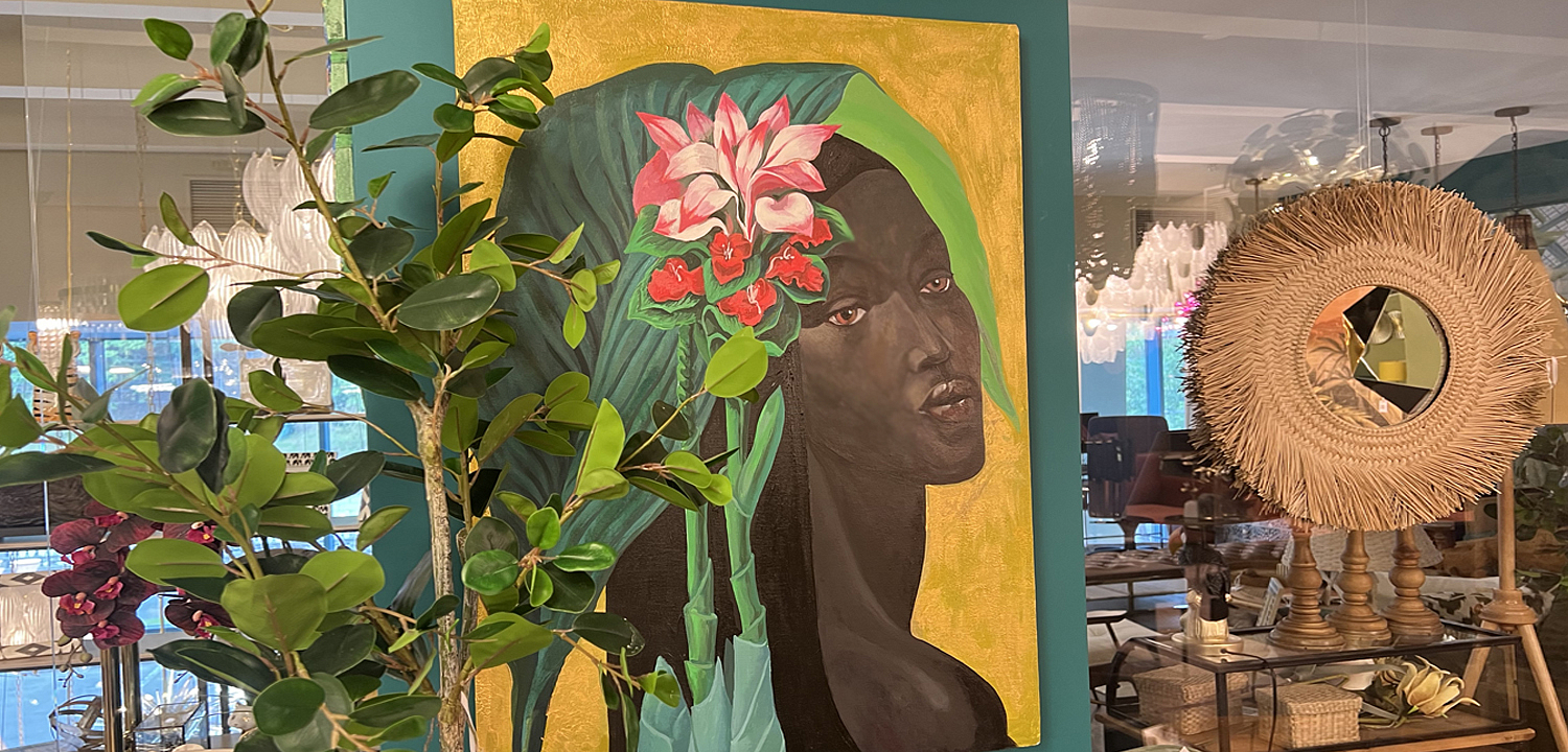 Картина Tropical Girl Картина Tropical Girl - Loft-Concept в Кирове