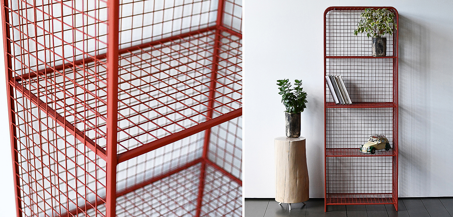 Стеллаж Weir Industrial Metal Rust Rack Стеллаж Weir Industrial Metal Rust Rack - Loft-Concept в Кирове