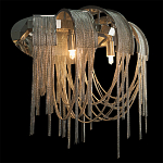 Бра с металиическими цепочками и дугообразными элементами Atlantis Chain варинант исполнения - 6 | Loft Concept в Кирове