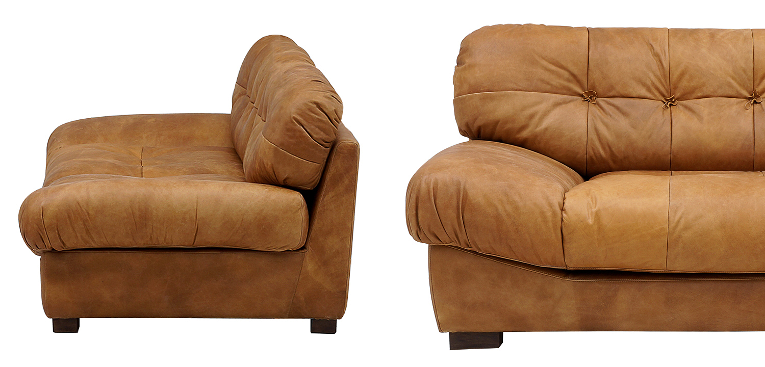 Диван кожаный Harlan Leather Sofa Диван кожаный Harlan Leather Sofa - Loft-Concept в Кирове