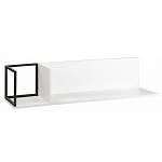 Полка навесная белая открытая Strict Lines  варинант исполнения - 2 | Loft Concept в Кирове