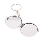 Зеркало брелок карманное двухстороннее из натурального камня Серафинит Stone Mirrors варинант исполнения - 7 | Loft Concept в Кирове