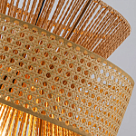 Подвесной светильник с абажуром из натуральных материалов Light Inside the Cell варинант исполнения - 5 | Loft Concept в Кирове