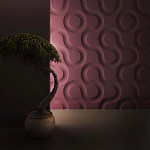 Гипсовая 3D Панель M-25 варинант исполнения - 2 | Loft Concept в Кирове