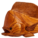 Статуэтка деревянная в виде рыбы Fish of the World варинант исполнения - 2 | Loft Concept в Кирове