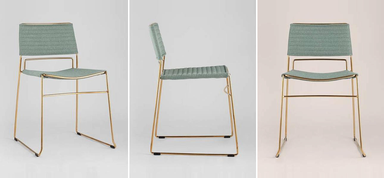 Стул Samuel Chair Светло-Зеленый Стул Samuel Chair Светло-Зеленый - Loft-Concept в Кирове