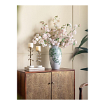 Ваза высокая с зелеными цветочными и птичьими мотивами Vase Inspired by Nature варинант исполнения - 5 | Loft Concept в Кирове