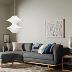 Подвесной вязаный белый светильник «Звезда Востока 02» варинант исполнения - 1 | Loft Concept в Кирове