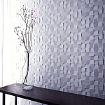 Гипсовая 3D Панель M-28 варинант исполнения - 1 | Loft Concept в Кирове